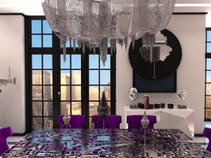 chandelier terzani atlantis Modèle 3D