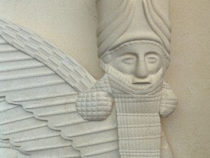 assyrian bas relief sculpture centaur 3Dモデル