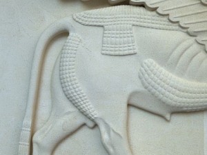 assyrian bas relief sculpture centaur 3Dモデル