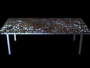 table new baghdad edra ezri tarazi 3Dモデル