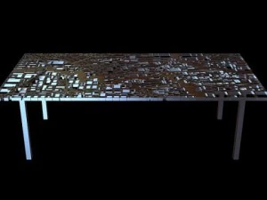 table new baghdad edra ezri tarazi 3D Model
