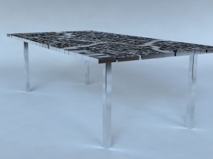 table new baghdad edra ezri tarazi 3Dモデル