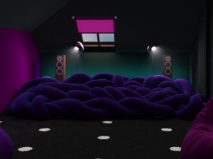boa designer sofa by edra Model 3D