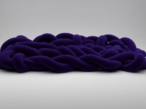 boa designer sofa by edra Model 3D
