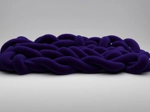 boa designer sofa by edra 3D Model