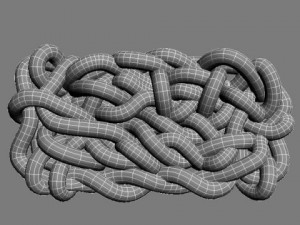 boa designer sofa by edra Model 3D