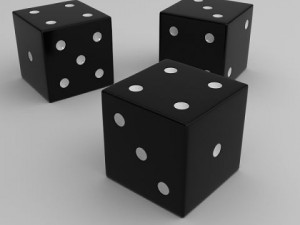 dice 3Dモデル