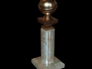 trofeo del premio globo de oro Modelo 3D
