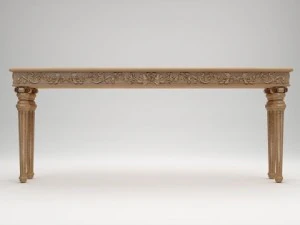classical style console table 3D Model