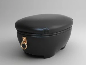 armchair and ottoman 3D Model