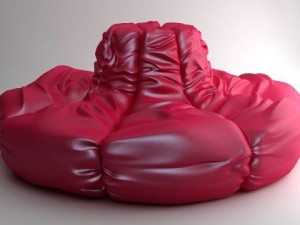 designer sofa by edra Modelo 3D