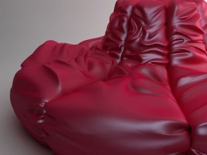 designer sofa by edra 3D Model