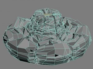 designer sofa by edra 3D Model