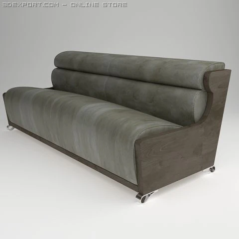 sofa contemporary style 3D Model .c4d .max .obj .3ds .fbx .stl .blend