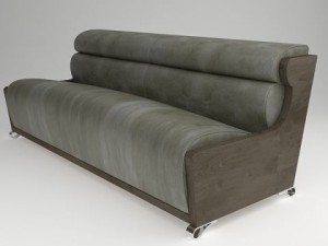 sofa contemporary style 3D Model