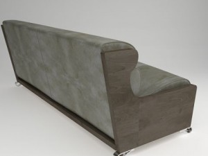 sofa contemporary style 3D Model
