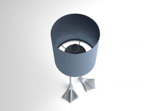 duck foot lamp Model 3D