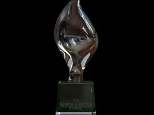 peoples choice award trophy 3D Model