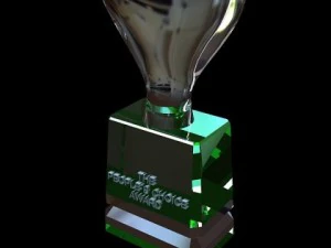 peoples choice award trophy 3D Model