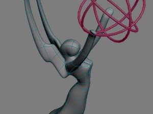 emmy award trophy Modèle 3D