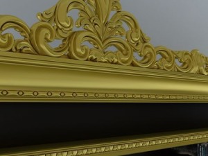 entertainment center vismara wall cinema 3D Model