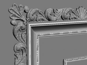 entertainment center vismara small wall cinema 3D Model