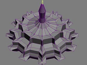 ceiling light flos zeppelin italy 3D Model