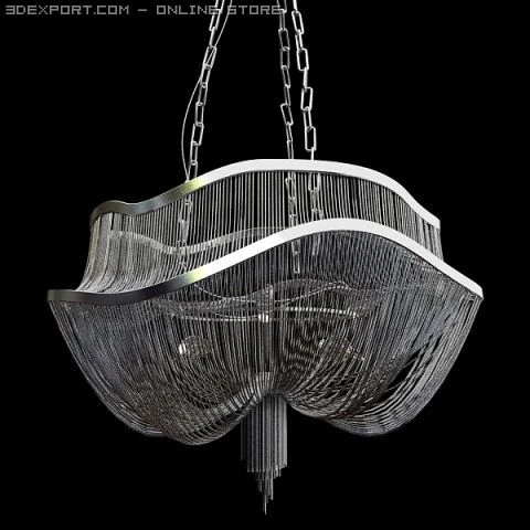 chandelier terzani atlantis j01s j06s 3D Model .c4d .max .obj .3ds .fbx .stl .blend 