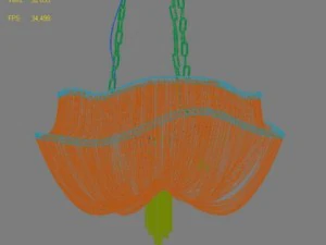 chandelier terzani atlantis j01s j06s 3D Model