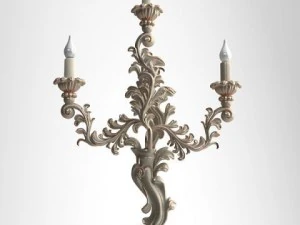 candelabrum sconce light 3D Model