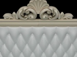 traditional style bed 3D Model