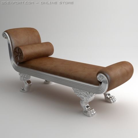 chaise bench andrea fanfani Modèle 3D .c4d .max .obj .3ds .fbx .stl .blend 