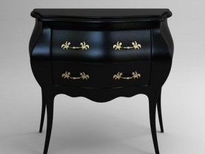 selva chest nightstand curbstone Modelo 3D