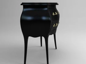 selva chest nightstand curbstone 3D Model