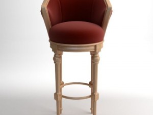 bar chair Modelo 3D