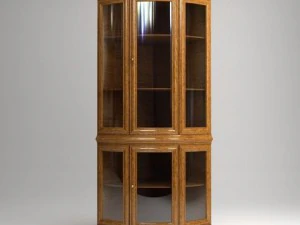 display case cabinet vitrine 3D Model