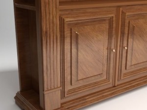 display case cabinet 3D 模型