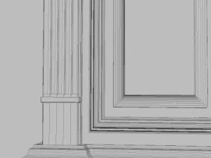 display case cabinet 3D Model