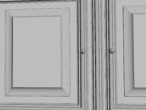 display case cabinet 3D Model