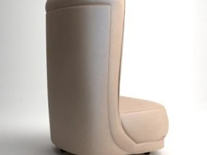 baxter etienne bergere revolving chair 3D Model