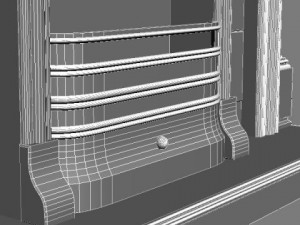 fireplace 3D मॉडल