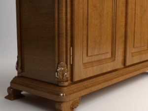 wardrobe cabinet armoire Modello 3D