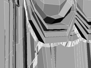 elegant curtains 3D 모델