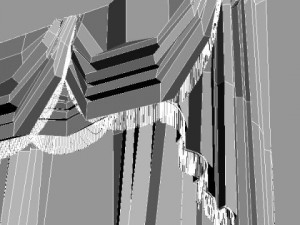 elegant curtains 3D 모델