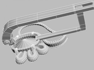 earrings Model 3D