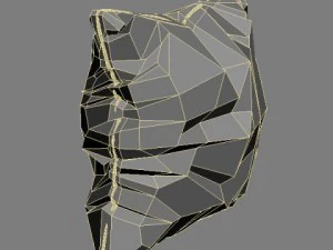 satin throw pillow 2 3D Model