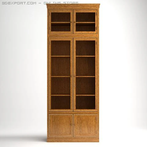 vitrin 2 3D Model .c4d .max .obj .3ds .fbx .stl .blend 