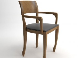 chair bernini ballerina 3D Model