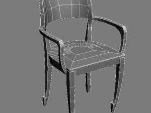 chair bernini ballerina 3D Model