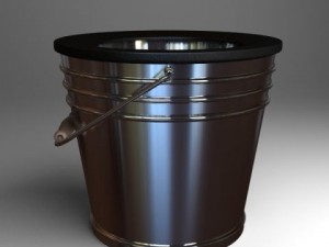 bucket 3D मॉडल
